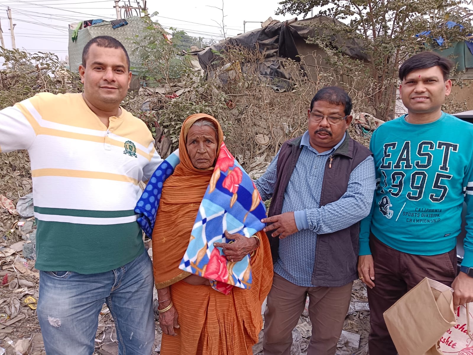 Blanket Distribution Drive - Organized By Kalinga Bharti Foundation